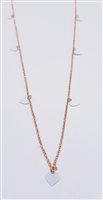 Collana Marcello Pane Donna Rubber in Argento CLIT037R - CLIT037R